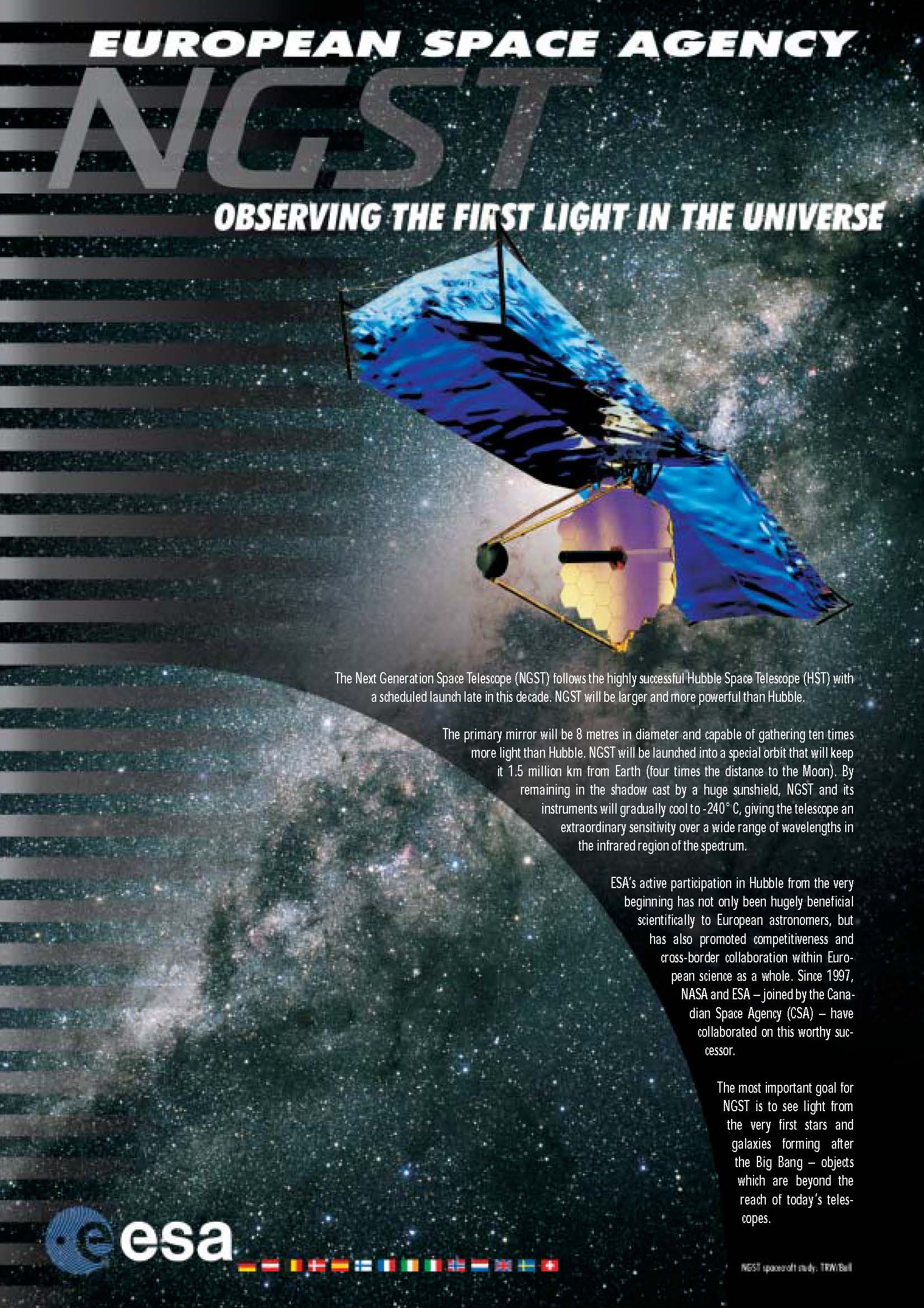 NASA's Next Generation Space Telescope (NGST)
